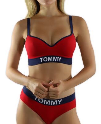 tommy hilfiger bra and panty set