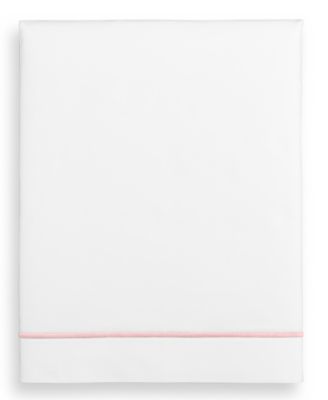 Italian Percale 100% Cotton Flat Sheet, Twin, Exclusively at Macy’s