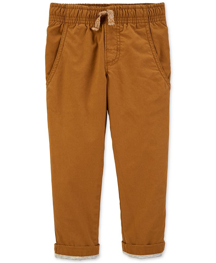 Boys jersey lined 2025 pants