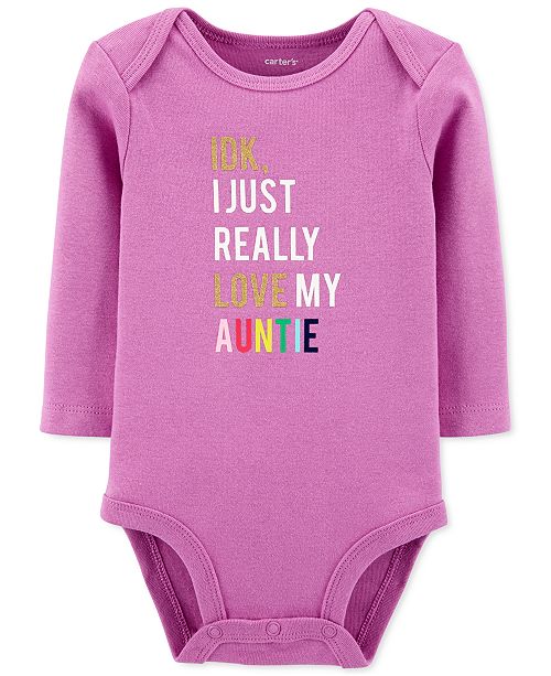 Carter S Baby Girls Love My Auntie Collectible Bodysuit Reviews