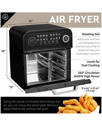 Chefwave 12.6 quart air fryer oven with dehydrator and rotisserie 2025