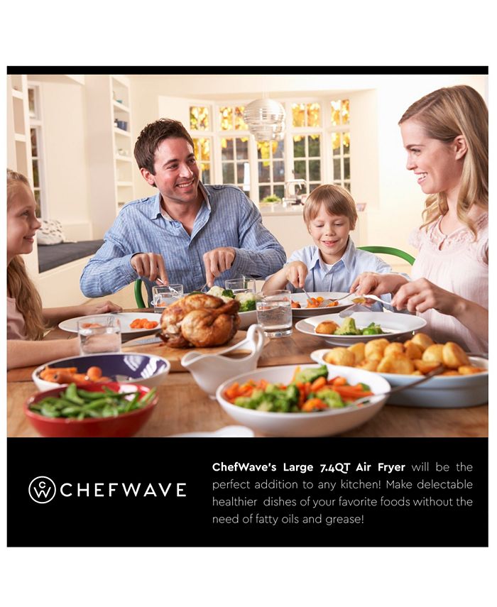 ChefWave 7.4 Quart Air Fryer Macy's