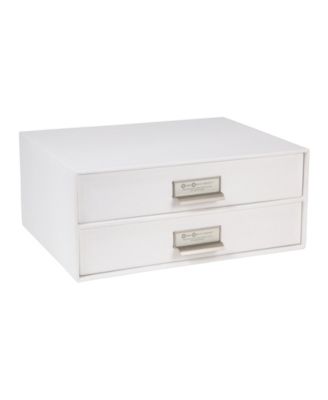 Bigso Box of Sweden Birger 2 Drawer File Box