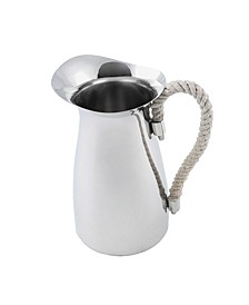 Stainless Steel Pitcher with Rope Handle