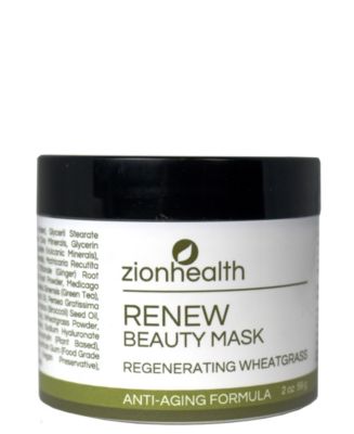 Zion Health Adama Renew Wheat Grass Beauty Mask, 2 oz - Macy's