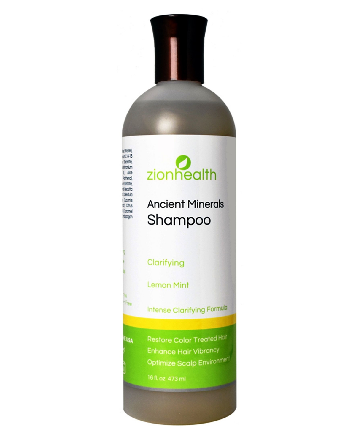 Clarifying Hair Shampoo, Lemon Mint, 16 oz - No COLOR