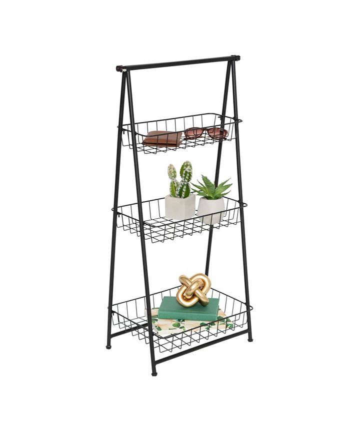Honey Can Do 3Tier Folding AFrame Shelf Macy's