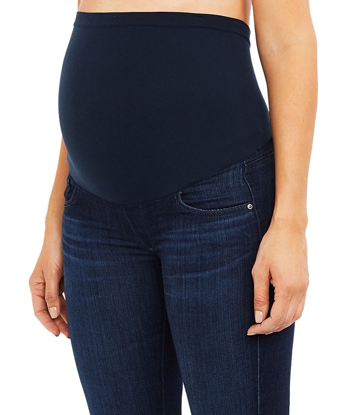 AG Jeans Coal Dark Wash Maternity Skinny Jeans - Macy's