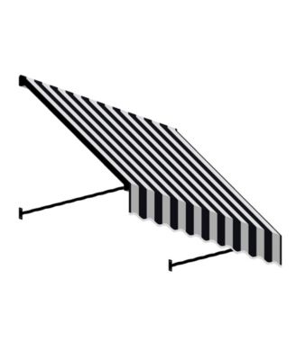 Awntech 6' Santa Fe Twisted Rope Arm Window/Entry Awning, 31" H x 12" D