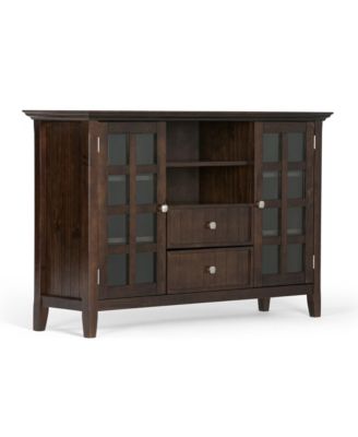 Simpli Home - Acadian Tall TV Stand, Quick Ship