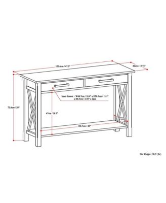 Kitchener Sofa Table