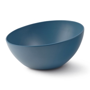 Shop Nambe Orbit Serving Bowl In Aurora Blue