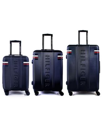 tommy hilfiger 3 piece luggage set