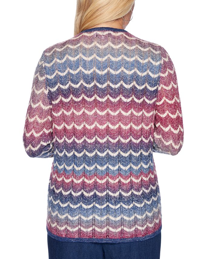 Alfred Dunner Autumn Harvest LayeredLook Sweater Top Macy