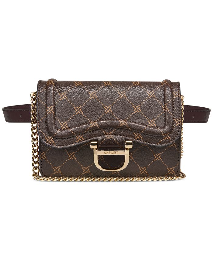 Nine West Harper Logo Convertible Crossbody Belt Bag Macy's