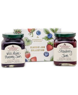 Stonewall Kitchen - Blueberry & Strawberry Classic Jam Collection