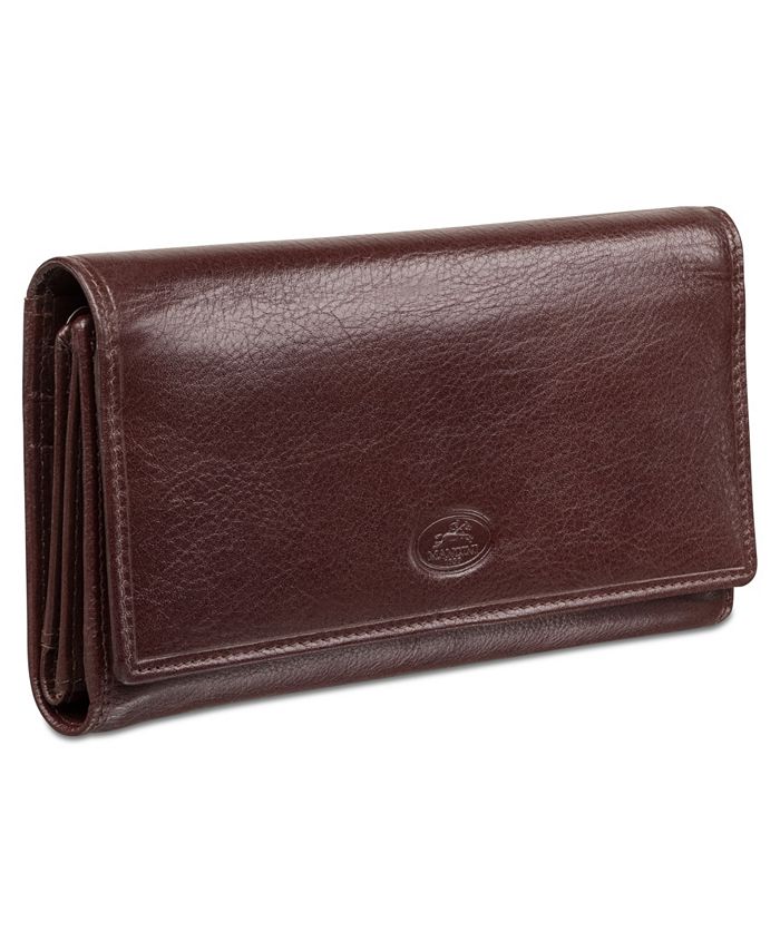 Mancini Leather Goods RFID Secure Trifold Wallet