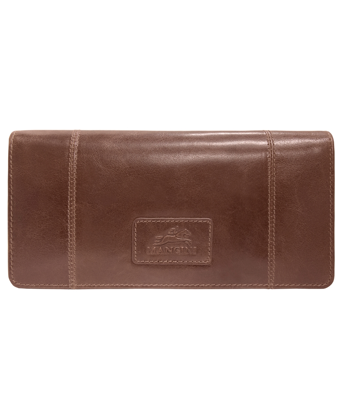Casablanca Collection Rfid Secure Ladies Trifold Wallet - Camel