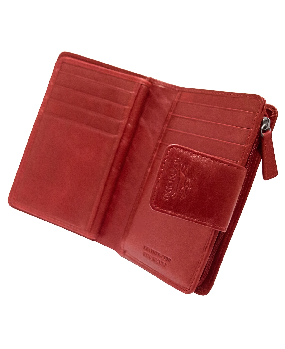 Mancini Casablanca Collection Rfid Secure Ladies Medium Clutch Wallet