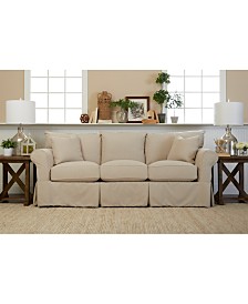 Harper Lane Solid Slipcover Suede Sofa Reviews Slipcovers