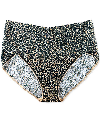 Hanky Panky Women's Plus Size Leopard-Print Lace V-kini 2X2124X - Macy's