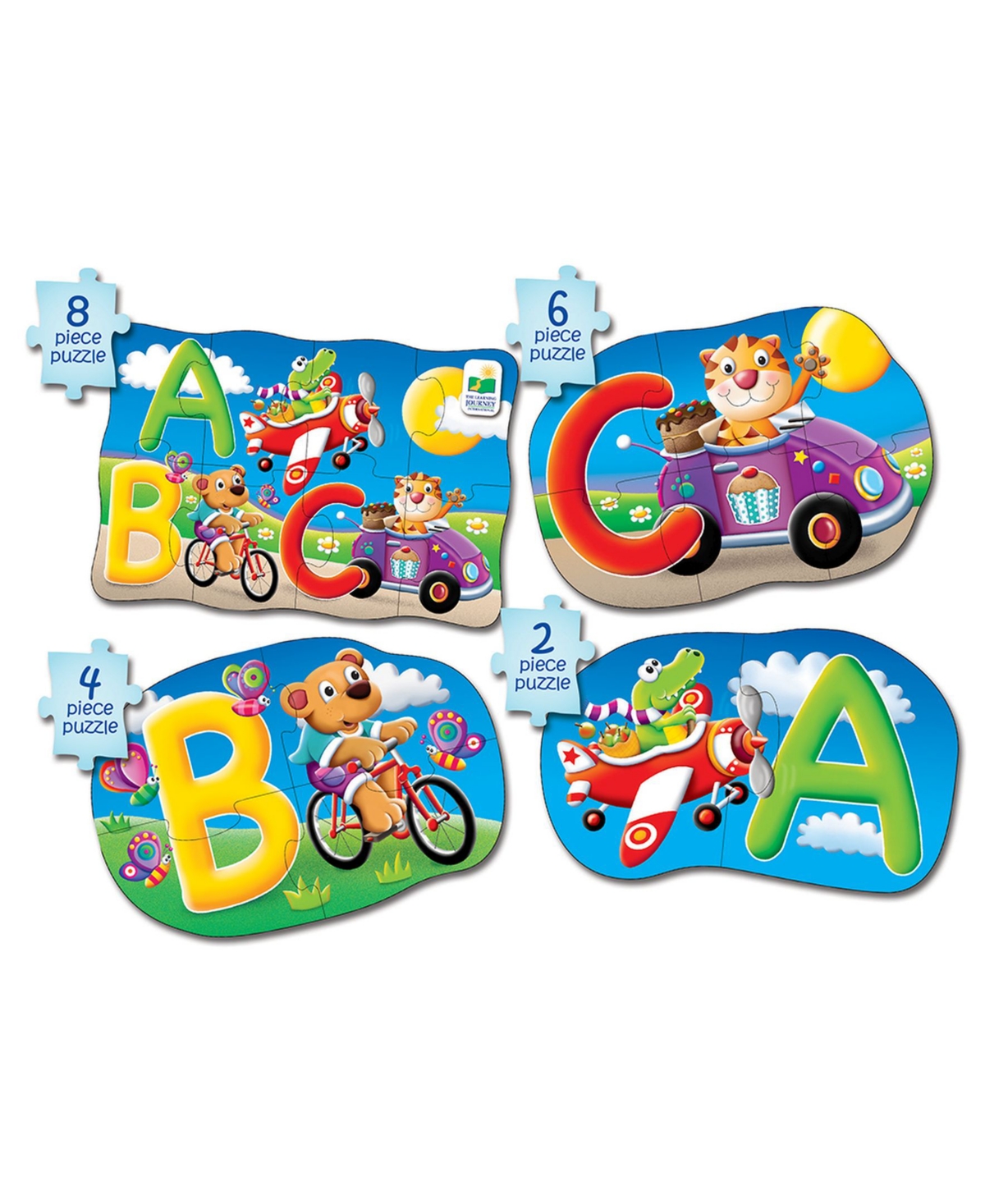 Shop The Learning Journey My First Puzzle Sets 4 In A Box Puzzles- Abc In Multi