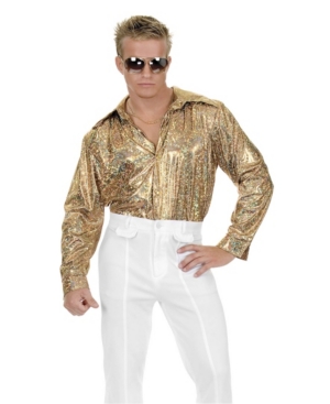 BuySeason Men's Glitter Disco Shirt Costume