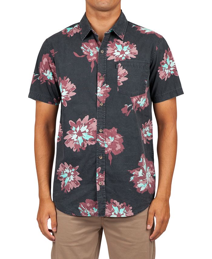 Rip Curl Men's Conner Flyer Floral-Print Shirt - Macy's