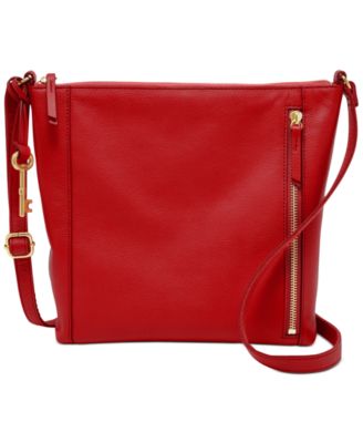 red leather crossbody