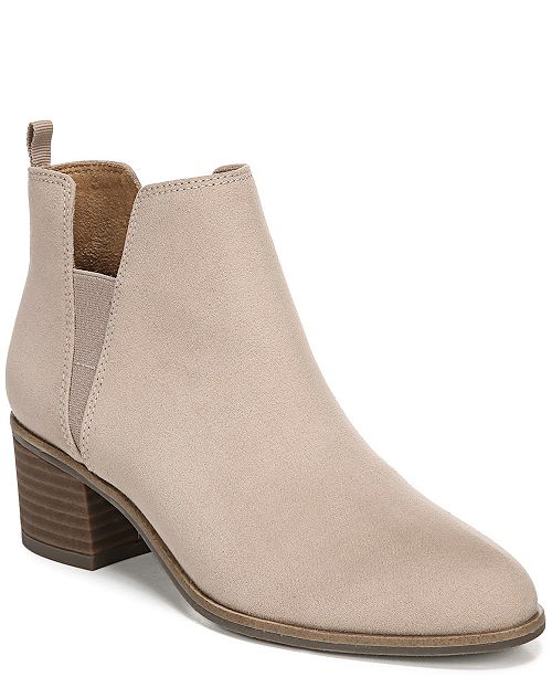 dr scholl's taupe booties