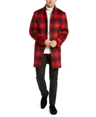 plaid coats for men