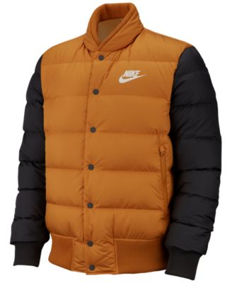 nike down bomber jacket