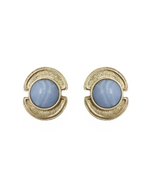 image of Stephanie Kantis Sheath in Blue Chalcedony Stone Earring