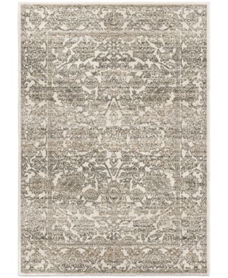 Riverstone Persian Tonal Light Gray 7'10" x 10'10" Area Rug