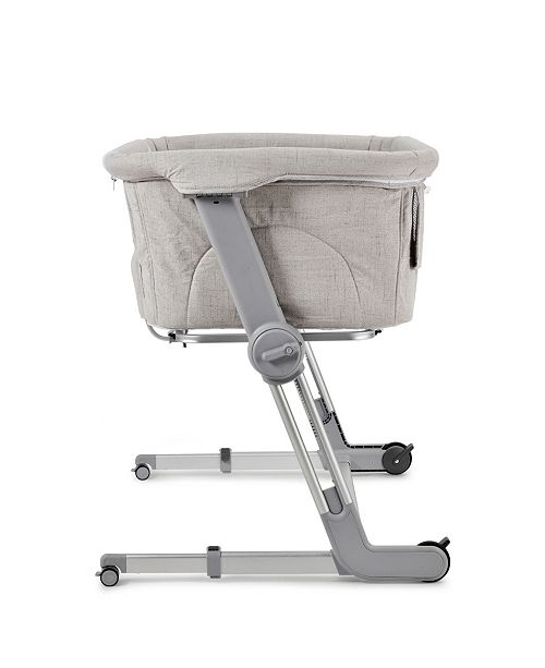 Unilove Grey Hugme Plus Bedside Sleeper Bassinet Includes Mattress