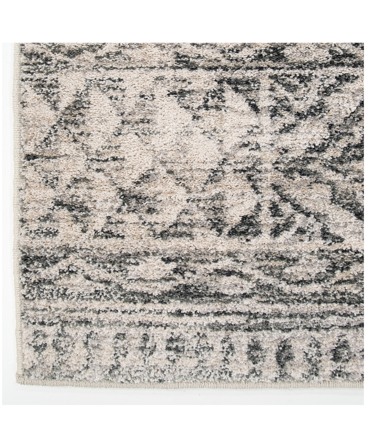 Orian Riverstone Kuba Delight Cloud Gray Area Rug