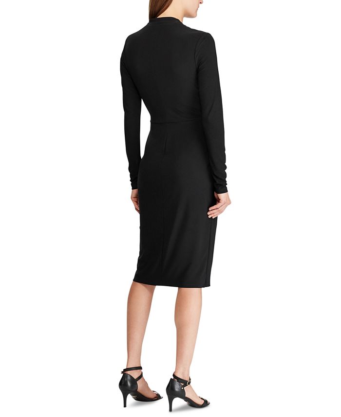 Lauren Ralph Lauren Jersey Long-Sleeve Dress - Macy's