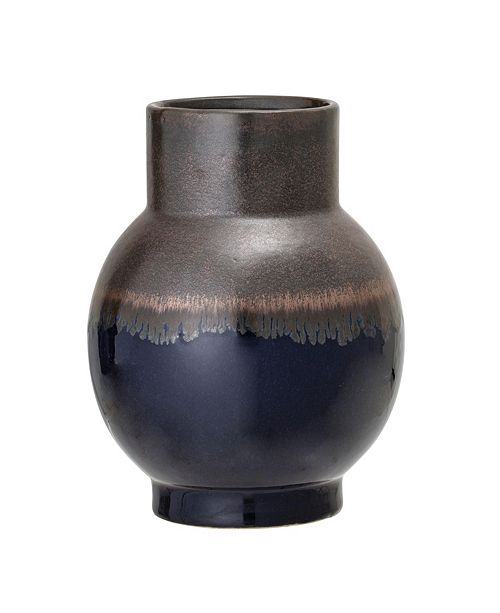 Bloomingville Blue Brown Round Stoneware Vase Reviews