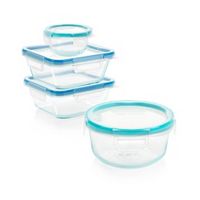 8-Piece Snapware Total Solution Glass Storage Container Set