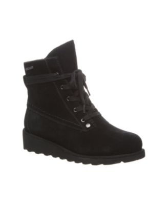 macy's black suede boots