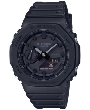 G-shock Men's Analog-digital Black Resin Strap Watch 45.4mm