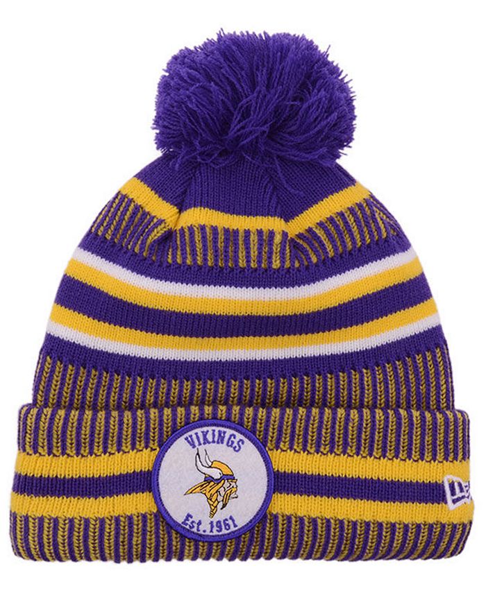 New Era Minnesota Vikings Home Sport Knit Hat - Macy's