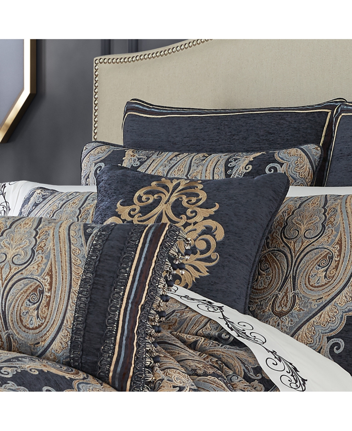 J Queen New York Luciana Embellished Pillow, x