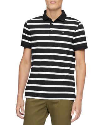 calvin klein liquid cotton polo slim fit