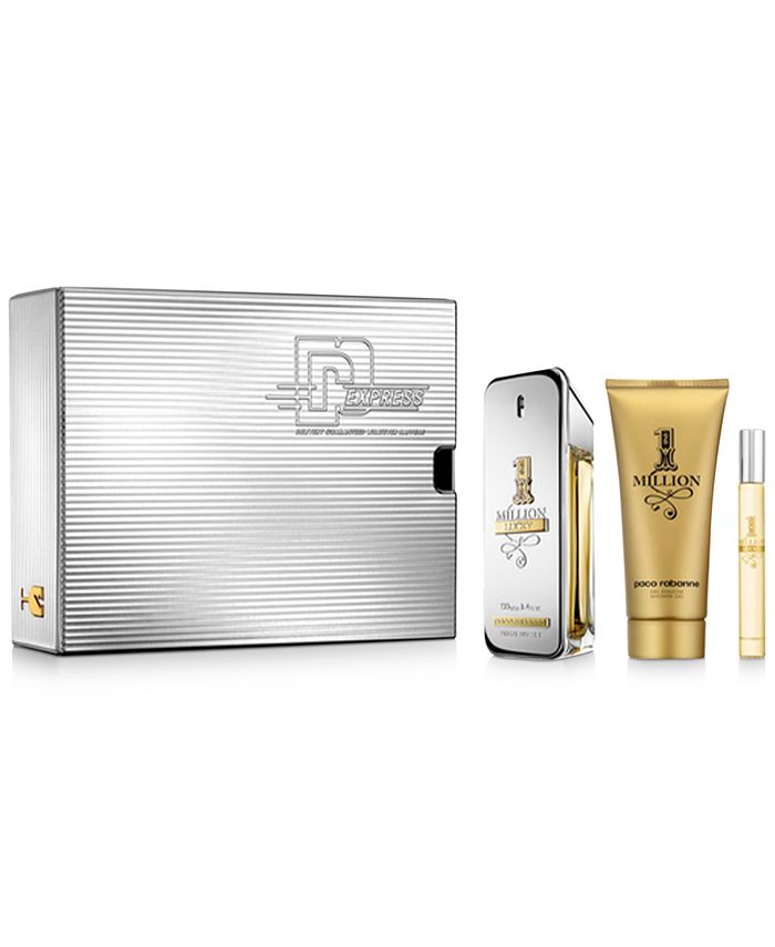 Paco Rabanne Men's 3Pc. 1 Million Lucky Gift Set Macy's