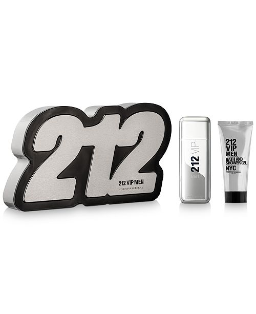 Carolina Herrera Men S 2 Pc 212 Vip Men Gift Set Reviews All Perfume Beauty Macy S