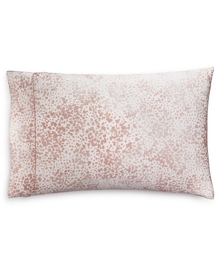 Hotel Collection CLOSEOUT! Botanical Silk King Pillowcase, Created for