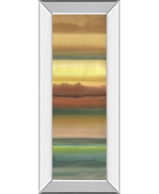 Ambient Sky Il by John Butler Mirror Framed Print Wall Art - 18" x 42"