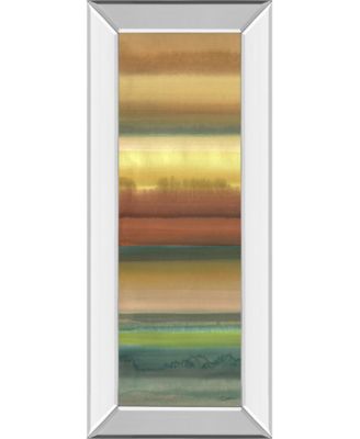 Ambient Sky I by John Butler Mirror Framed Print Wall Art - 18" x 42"
