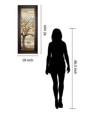 And Then I Met You by Marla Rae Framed Print Wall Art - 18" x 42"